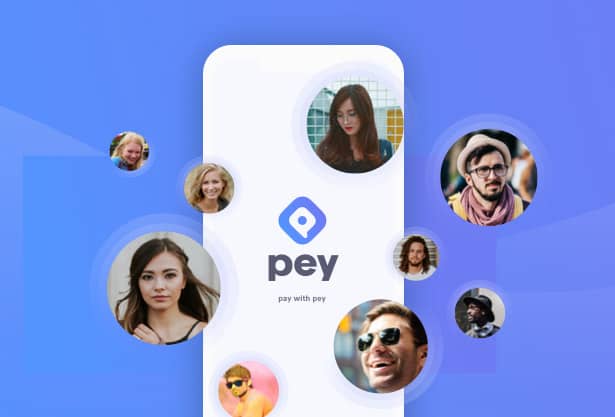 Pey app UX and UI design