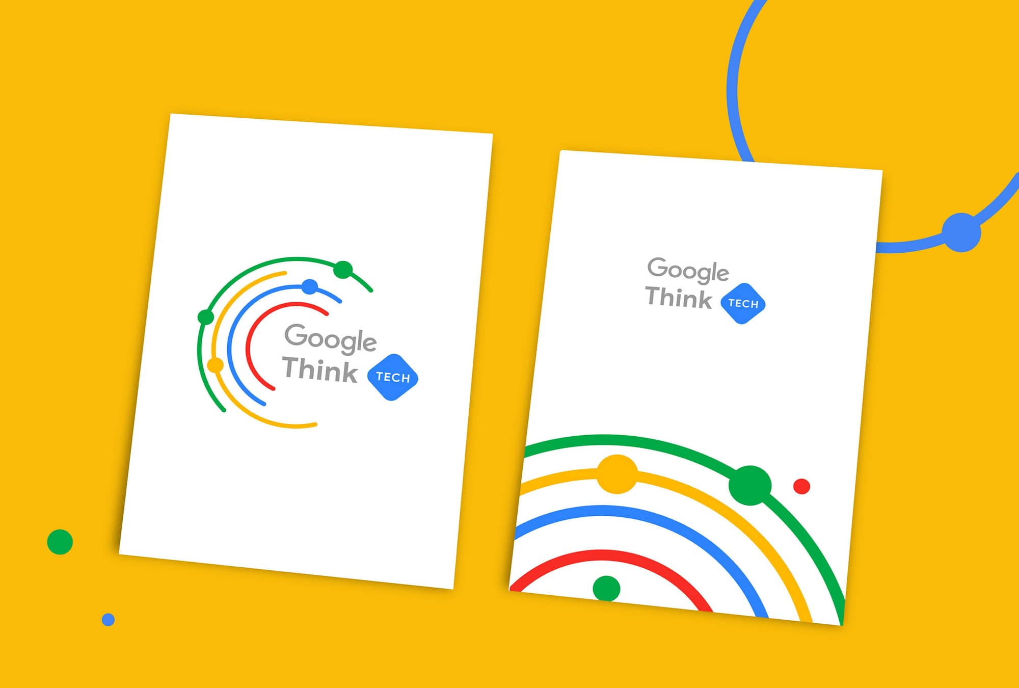 Google think tech B2B - tech branding - hello - branding and UX-UI