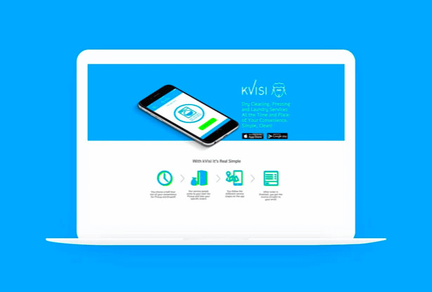 Kvisi website UX UI and marketing design